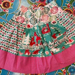 Candy Cane Nostalgia Skirt size 5